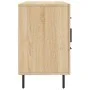Sonoma Oak Engineered Wood Sideboard 100x36x60 cm by vidaXL, Sideboards - Ref: Foro24-828191, Price: 82,24 €, Discount: %