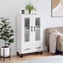 Aparador alto madera de ingeniería blanco 69,5x31x115 cm de vidaXL, Aparadores - Ref: Foro24-828324, Precio: 94,63 €, Descuen...