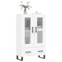Aparador alto madera de ingeniería blanco 69,5x31x115 cm de vidaXL, Aparadores - Ref: Foro24-828324, Precio: 94,63 €, Descuen...