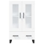 Aparador alto madera de ingeniería blanco 69,5x31x115 cm de vidaXL, Aparadores - Ref: Foro24-828324, Precio: 94,63 €, Descuen...