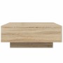 Mesa de centro madera de ingeniería roble Sonoma 80x80x31 cm en Mesas de centro | Comprar online en Foru.es
