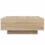 Mesa de centro madera de ingeniería roble Sonoma 80x80x31 cm en Mesas de centro | Comprar online en Foru.es