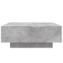 Mesa de centro madera de ingeniería gris hormigón 80x80x31 cm en Mesas de centro | Comprar online en Foru.es