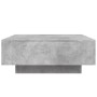 Mesa de centro madera de ingeniería gris hormigón 80x80x31 cm en Mesas de centro | Comprar online en Foru.es