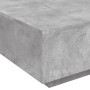 Mesa de centro madera de ingeniería gris hormigón 80x80x31 cm en Mesas de centro | Comprar online en Foru.es