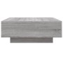 Mesa de centro madera de ingeniería gris Sonoma 80x80x31 cm en Mesas de centro | Comprar online en Foru.es