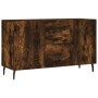 Aparador madera de ingeniería roble ahumado 100x36x60 cm de vidaXL, Aparadores - Ref: Foro24-828193, Precio: 101,82 €, Descue...
