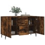 Aparador madera de ingeniería roble ahumado 100x36x60 cm de vidaXL, Aparadores - Ref: Foro24-828193, Precio: 101,82 €, Descue...