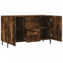 Aparador madera de ingeniería roble ahumado 100x36x60 cm de vidaXL, Aparadores - Ref: Foro24-828193, Precio: 101,82 €, Descue...