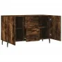 Smoked oak engineered wood sideboard 100x36x60 cm by vidaXL, Sideboards - Ref: Foro24-828193, Price: 100,30 €, Discount: %
