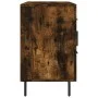 Smoked oak engineered wood sideboard 100x36x60 cm by vidaXL, Sideboards - Ref: Foro24-828193, Price: 100,30 €, Discount: %