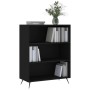 Estantería madera de ingeniería negro 69,5x32,5x90 cm de vidaXL, Librerías y estanterías - Ref: Foro24-828333, Precio: 59,68 ...