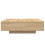 Mesa de centro madera de ingeniería roble Sonoma 100x100x31 cm en Mesas de centro | Comprar online en Foru.es