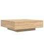 Mesa de centro madera de ingeniería roble Sonoma 100x100x31 cm en Mesas de centro | Comprar online en Foru.es