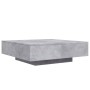 Mesa de centro madera de ingeniería gris hormigón 100x100x31 cm en Mesas de centro | Comprar online en Foru.es