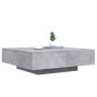 Mesa de centro madera de ingeniería gris hormigón 100x100x31 cm en Mesas de centro | Comprar online en Foru.es