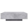 Mesa de centro madera de ingeniería gris hormigón 100x100x31 cm en Mesas de centro | Comprar online en Foru.es
