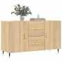 Aparador de madera de ingeniería roble Sonoma 100x36x60 cm de vidaXL, Aparadores - Ref: Foro24-828151, Precio: 103,42 €, Desc...