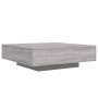 Mesa de centro madera de ingeniería gris Sonoma 100x100x31 cm en Mesas de centro | Comprar online en Foru.es