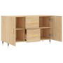Aparador de madera de ingeniería roble Sonoma 100x36x60 cm de vidaXL, Aparadores - Ref: Foro24-828151, Precio: 103,42 €, Desc...