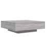 Mesa de centro madera de ingeniería gris Sonoma 100x100x31 cm en Mesas de centro | Comprar online en Foru.es