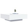 Mesa de centro con luces LED blanco 100x100x31 cm en Mesas de centro | Comprar online en Foru.es