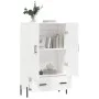 High white engineered wood sideboard 69.5x31x115 cm by vidaXL, Sideboards - Ref: Foro24-828244, Price: 97,28 €, Discount: %