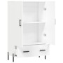 Aparador alto madera de ingeniería blanco 69,5x31x115 cm de vidaXL, Aparadores - Ref: Foro24-828244, Precio: 98,47 €, Descuen...