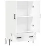 High white engineered wood sideboard 69.5x31x115 cm by vidaXL, Sideboards - Ref: Foro24-828244, Price: 97,28 €, Discount: %
