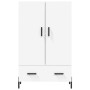 Aparador alto madera de ingeniería blanco 69,5x31x115 cm de vidaXL, Aparadores - Ref: Foro24-828244, Precio: 98,47 €, Descuen...