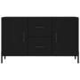 Aparador de madera de ingeniería negro 100x36x60 cm de vidaXL, Aparadores - Ref: Foro24-828181, Precio: 94,84 €, Descuento: %