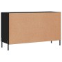 Aparador de madera de ingeniería negro 100x36x60 cm de vidaXL, Aparadores - Ref: Foro24-828181, Precio: 94,84 €, Descuento: %