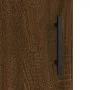 Tall sideboard engineered wood brown oak 69.5x31x115 cm by vidaXL, Sideboards - Ref: Foro24-828331, Price: 95,20 €, Discount: %
