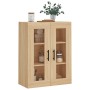 Armario de pared roble Sonoma 69,5x34x90 cm de vidaXL, Aparadores - Ref: Foro24-828503, Precio: 79,44 €, Descuento: %