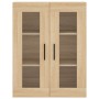 Armario de pared roble Sonoma 69,5x34x90 cm de vidaXL, Aparadores - Ref: Foro24-828503, Precio: 79,44 €, Descuento: %