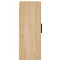 Armario de pared roble Sonoma 69,5x34x90 cm de vidaXL, Aparadores - Ref: Foro24-828503, Precio: 79,44 €, Descuento: %