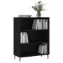 Estantería madera de ingeniería negro 69,5x32,5x90 cm de vidaXL, Aparadores - Ref: Foro24-828381, Precio: 45,47 €, Descuento: %