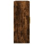Armario de pared roble ahumado 69,5x34x90 cm de vidaXL, Aparadores - Ref: Foro24-828473, Precio: 86,21 €, Descuento: %