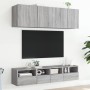 Mueble de pared TV madera de ingeniería gris Sonoma 40x30x30 cm en Muebles TV | Comprar online en Foru.es