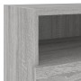 Mueble de pared TV madera de ingeniería gris Sonoma 40x30x30 cm en Muebles TV | Comprar online en Foru.es