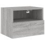 Muebles de pared para TV 2 uds madera gris Sonoma 40x30x30 cm en Muebles TV | Comprar online en Foru.es