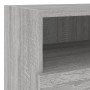 Muebles de pared para TV 2 uds madera gris Sonoma 40x30x30 cm en Muebles TV | Comprar online en Foru.es