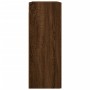 Armario de pared marrón roble 69,5x34x90 cm de vidaXL, Aparadores - Ref: Foro24-828443, Precio: 67,61 €, Descuento: %