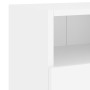 Mueble de TV de pared madera de ingeniería blanco 60x30x30 cm en Muebles TV | Comprar online en Foru.es