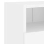 Muebles TV de pared 2 uds madera ingeniería blanco 60x30x30 cm en Muebles TV | Comprar online en Foru.es