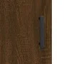 Tall engineered wood sideboard in brown oak 69.5x31x115 cm by vidaXL, Sideboards - Ref: Foro24-828251, Price: 73,19 €, Discou...