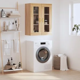 Sonoma oak wall cabinet 69.5x34x90 cm by vidaXL, Sideboards - Ref: Foro24-828463, Price: 88,41 €, Discount: %