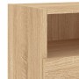 Mueble de TV de pared madera ingeniería roble Sonoma 60x30x30cm en Muebles TV | Comprar online en Foru.es