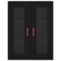 Armario de pared negro 69,5x34x90 cm de vidaXL, Aparadores - Ref: Foro24-828453, Precio: 87,02 €, Descuento: %