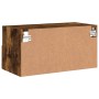 Mueble de pared TV madera ingeniería roble ahumado 60x30x30 cm en Muebles TV | Comprar online en Foru.es
